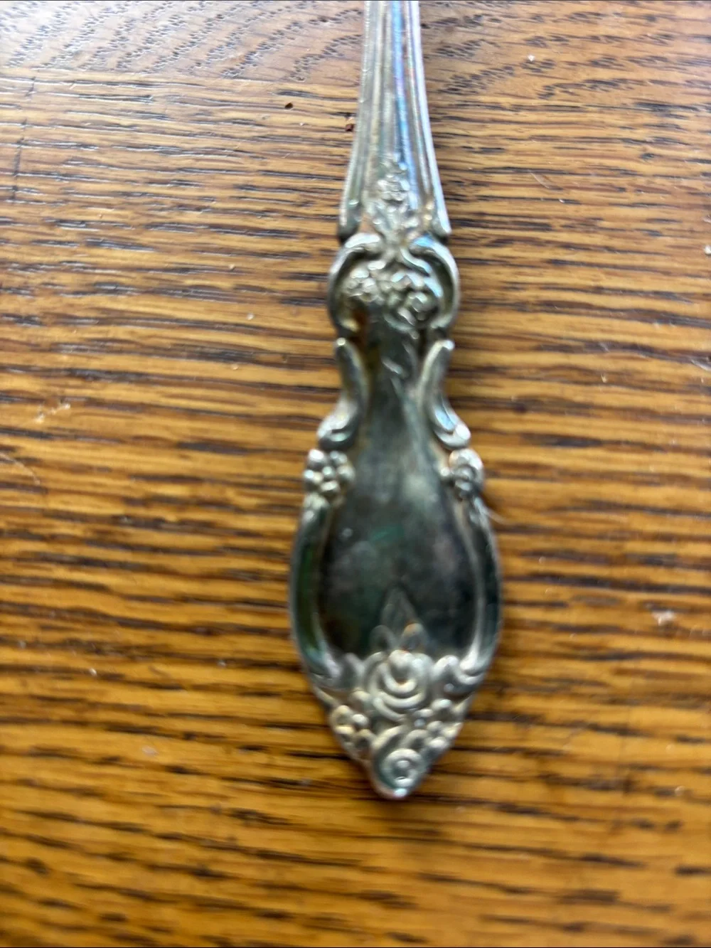Oneida Community Slotted Spoon, Silverplate. Louisiana